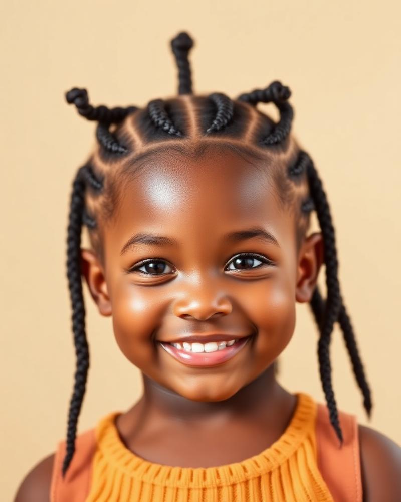 School-Ready Cornrow Crown by Rootli Expert